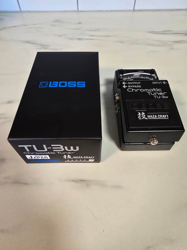Boss TU-3W Chromatic Tuner Waza Craft 2016 - Present - Black image 1