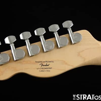 Fender Squier Affinity Series Telecaster Thinline NECK + TUNERS Tele Maple image 6