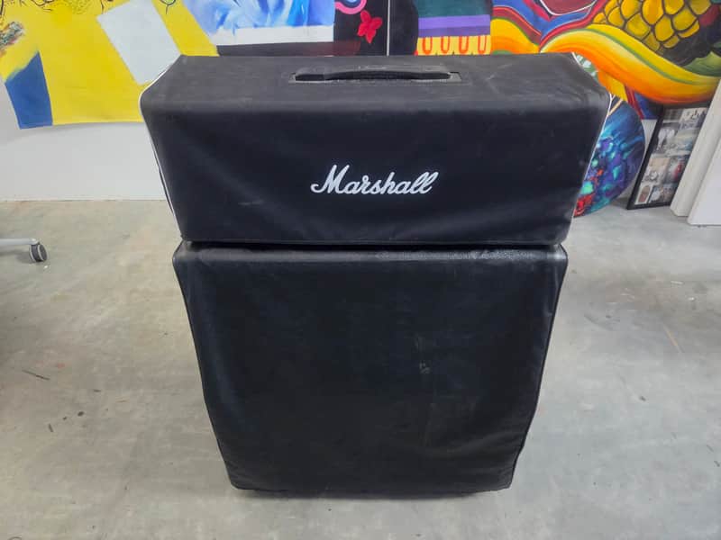 Marshall DSL100H 2-Channel 100-Watt Guitar Amp Head & 1960 Leads Cabinet (Half Stack) image 1