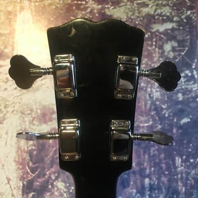 Jolana Diamant Bas, Vintage 1970s short scale single-cut "Les Paul" bass image 2