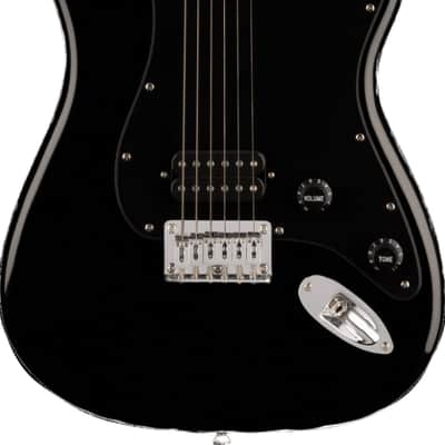 Squier Sonic Stratocaster HT H Electric Guitar, Black image 1