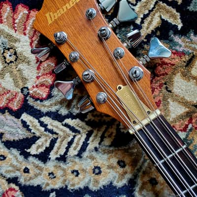 1980 Ibanez MC980 Musician 8 String Neck Thru Active Bass Guitar OHSC image 6