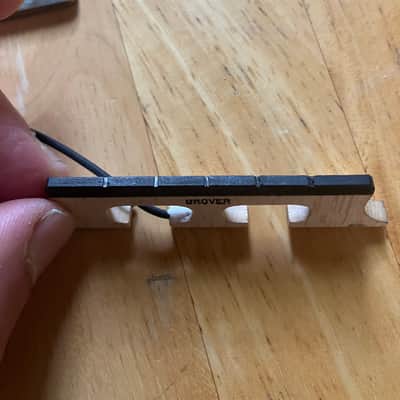 LR Baggs 5/8" Piezo Banjo Bridge Pickup 2010s - Black image 3