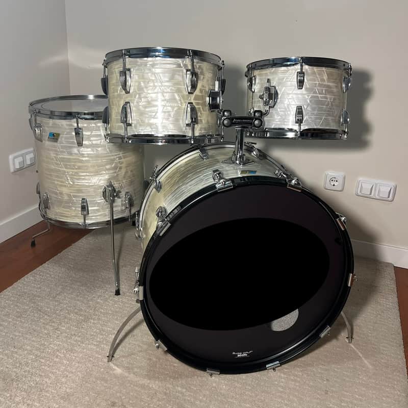 Ludwig Classic Maple 70’s - White Marine Pearl image 1