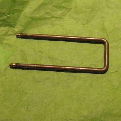 vintage 1950's Epiphone tailpiece short bail wire for frequensator tailpiece Deluxe Zephyr Regent archtop Bild 1