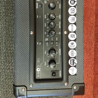 Blackstar ID:CORE Stereo 10 V2 2x5-Watt 2x3" Programmable Guitar Combo 2010s - Black Tweed image 3