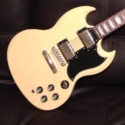 Epiphone SG G-400 Custom Shop Limited Cream | Reverb
