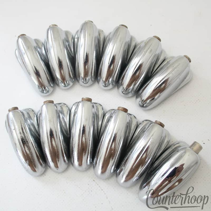 *Pearl 12x Tom/Snare Drum Lugs Vintage 60s Japan Slingerland Sound King-Copy Set image 1