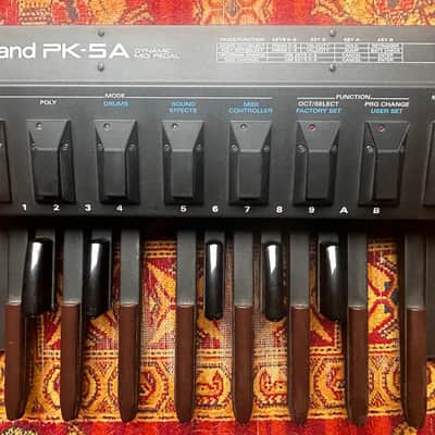 Roland PK-5A Dynamic MIDI Pedal Controller 2006 - 2012 - Black image 1