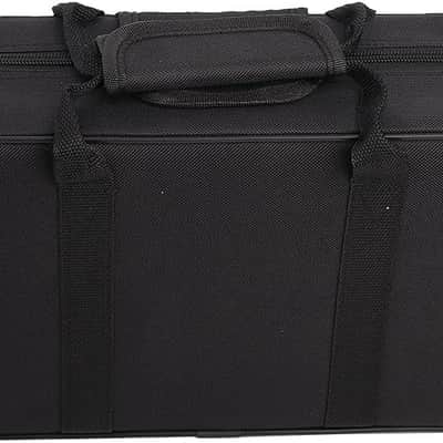 Clarinet Case, Oxford Cloth Clarinet Gig Bag with Accessory Compartments, Black Foam Padded Thickened Clarinet Bag with Strap image 4