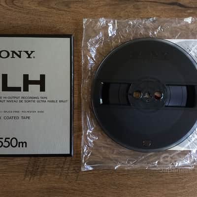 Sony ULH-7-550-BL Reel to Reel Recording Tape 7 Inch 18 cm 550 M 1800 Ft Made in Japan 1980 image 1