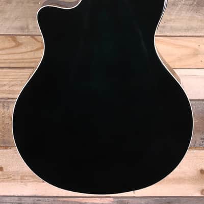 Yamaha APX600 Thinline Acoustic/Electric Guitar Oriental Blue Burst image 3
