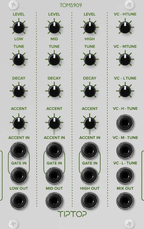 TIPTOP AUDIO TOMS909 : BRAND NEW :  [DETROIT MODULAR] image 1
