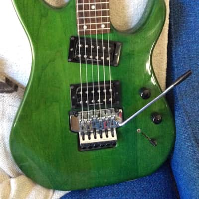 Hamer Diablo 1990's Transparent Green image 1