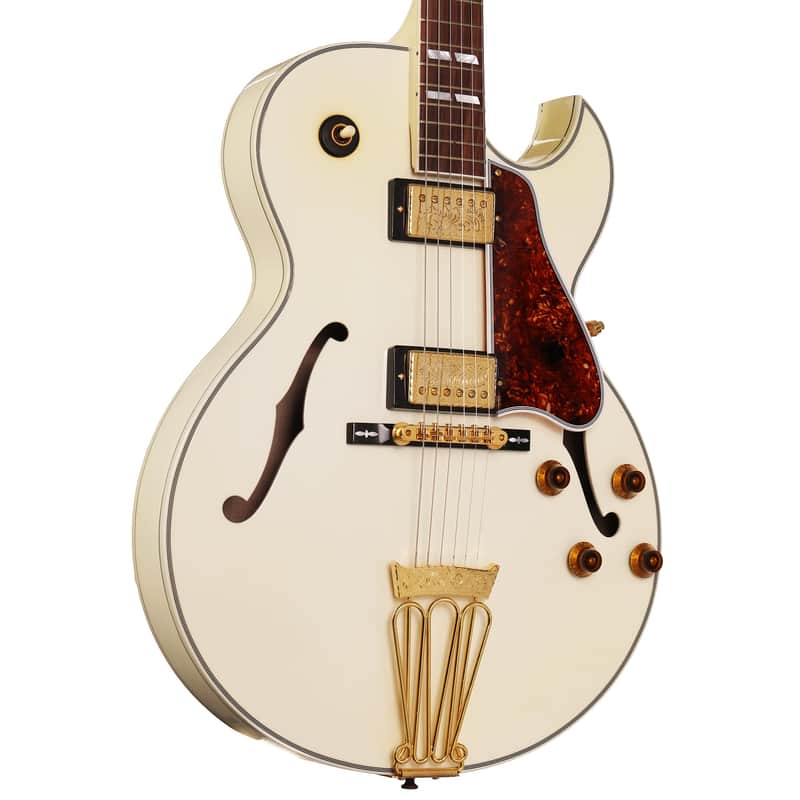 Gibson Custom Shop Diamond Series L-4 CES Diamond White Sparkle image 1