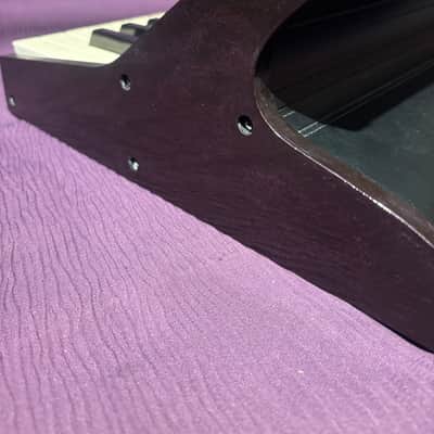Moog Sub Phatty & Little Phatty or Stage2 Replacement side panels. purple Polyester wrap painted gloss finish. image 4