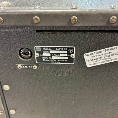 Vintage Roland JC-120 Jazz Chorus Stereo 2x12 Combo Amp (Late 1970s) image 4