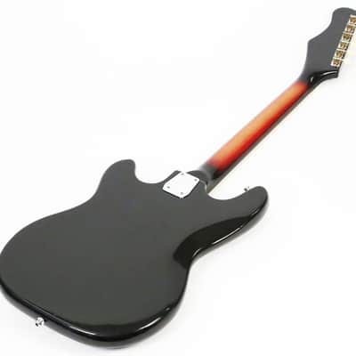 1966 Teisco Del Rey VN2 Baritone Electric Guitar - Very Cool Bari Model in 100% All Orig. Condition! image 8