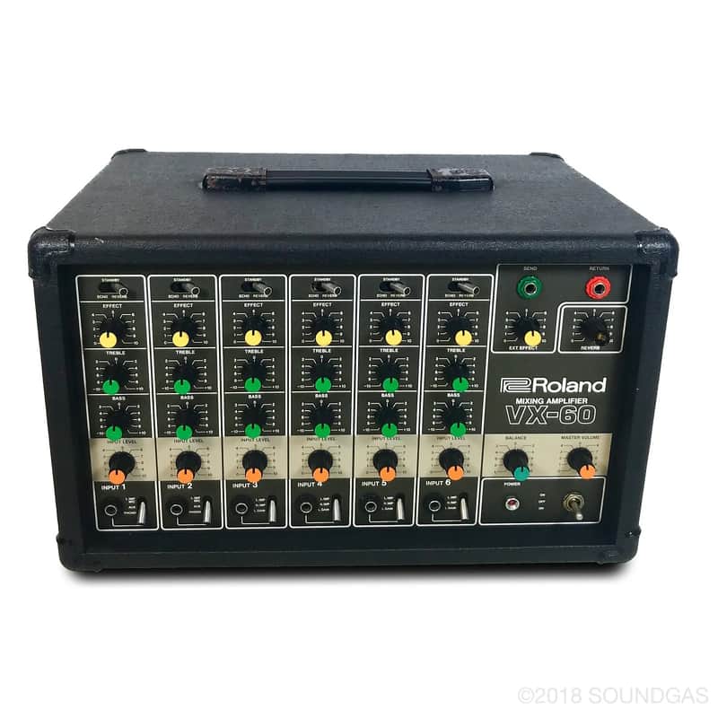 Roland VX-60 Mixing Amplifier 6-Channel Powered Mixer | Reverb