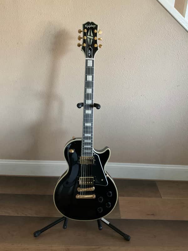 Epiphone Les Paul Custom 2021 - Ebony image 1
