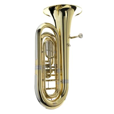 Monzani MZBB-500L Bb-Tuba Brass, 4 Valves - Bb Tuba image 9