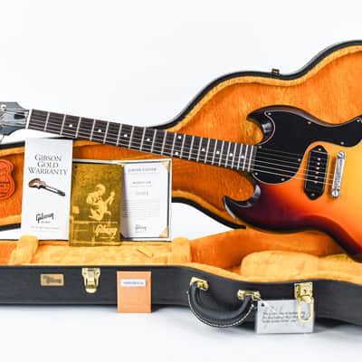 Gibson M2M SG Junior Heritage Cherry Sunburst Murphy Lab Ultra Light Aged image 3