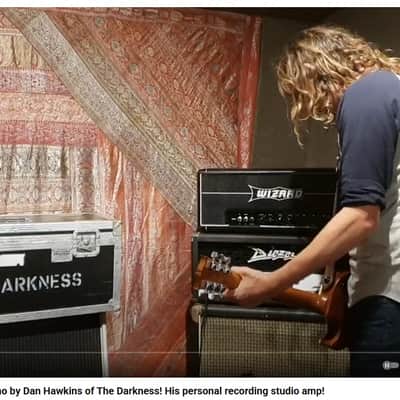 Diezel VH4 Owned by THE DARKNESS Ex Justin Hawkins Dan Hawkins Album Record Studio Recording 4 Channel 100W 100 Watt Pro Artist Tube Guitar Amplifier Amp Head image 2