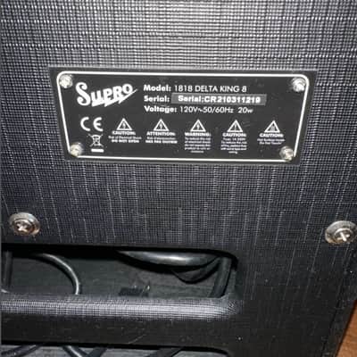 Supro 1818 Delta King 8 – Lightly Used, Like New – 1x8" Tube Combo Amp image 3