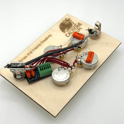 Calitone Gibson / Epiphone /SG Solderless Wiring with Volume Clarity image 2