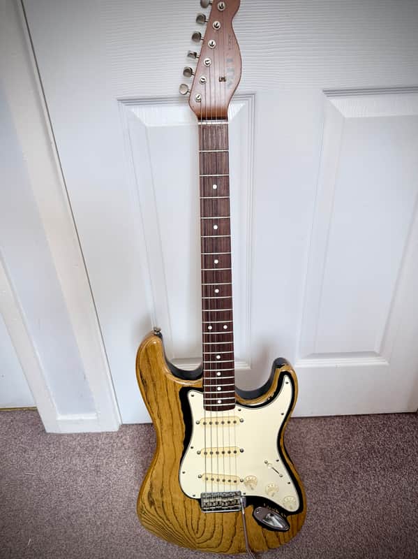 MJT USA VTS Stratocaster Custom - Steve Hillage Relic  2015 - Relic natural Ash image 1