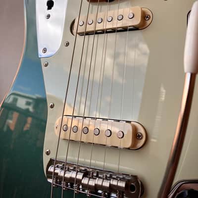 RARE 2014 Fender Johnny Marr Signature Jaguar Sherwood Green w/OHC + Case Candy & Tags Only 250 Made image 7