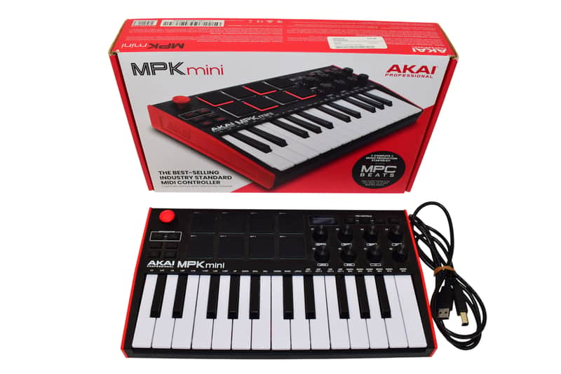 Akai MPK Mini MK3 25-key MIDI Controller Keyboard image 1