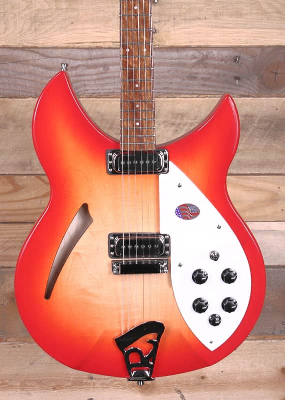 Rickenbacker 330 Semi-Hollow Fireglo Special Sale Price Until 6-30-26 image 1