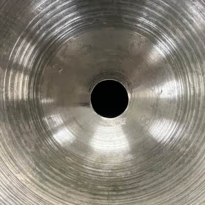Vintage Zildjian A 14" Rock Hi Hat Cymbals Top 1336g & Bottom 1510g NICE image 4