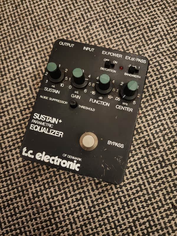 TC Electronic Sustain + Parametric Equalizer 1980s - Black image 1
