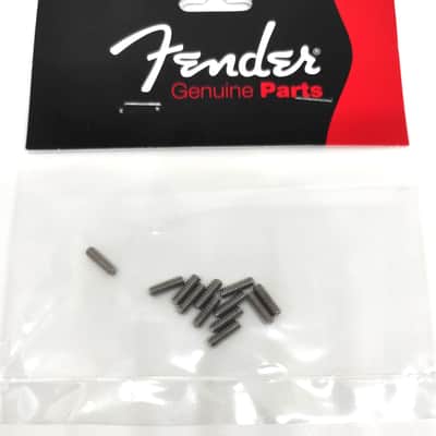 Fender® Standard Séries Bass Bridge Saddle heights adjustments screws 6-32 X 7/1 image 1