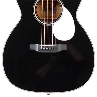 New Collings Custom OM1H Ebony/Doghair #35083 image 3