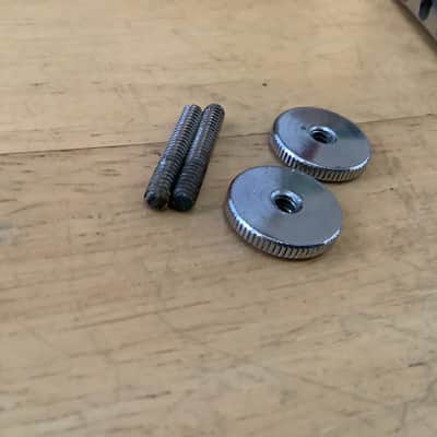 Gibson Stop tailpiece 1970’s - Chrome+ abr-1 bridge pins and domed thumb wheels image 11