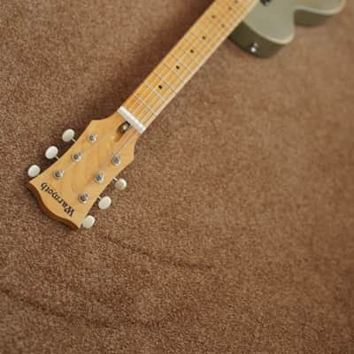 Warmoth Tele Paul Hybrid Worn Aged Relic Olive Drab Tex Mex Telecaster LP Hybrid Partscaster image 8