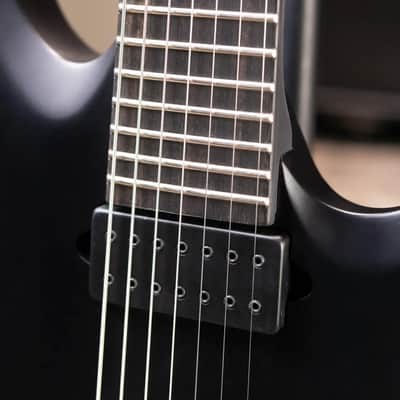 Ibanez KTYIN James "Munky" Shaffer Signature 7-String Electric Guitar - Matte Black with Gig Bag image 8