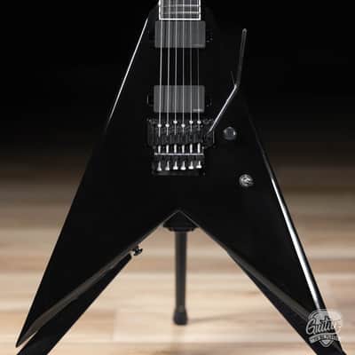 ESP LTD NV-1000 EMG Floyd Rose Guitar – Black image 2