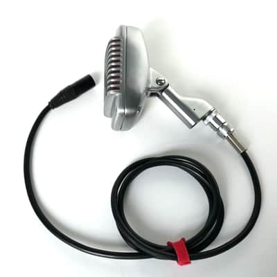 Excellent Working Vintage 1950's Shure Model 51 “Sonodyne” Dynamic Microphone with Stand & Cable-Nat King Cole Mic image 7