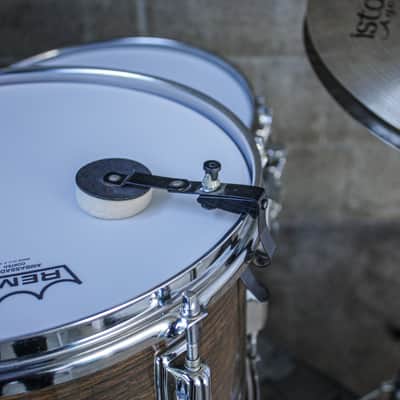 Rogers Londoner V Drum Kit – 1977 Big R Era – New Mahogany – Complete Memriloc Hardware image 14
