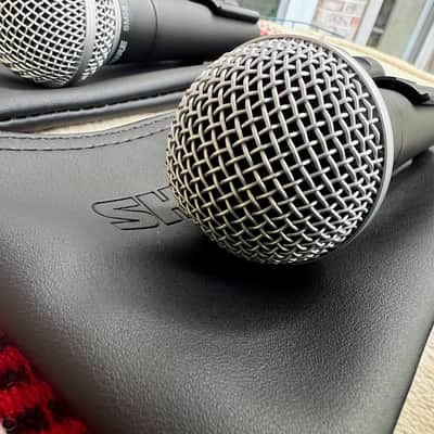 Lot of 5 Shure SM58 & SM57 microphones authentic MINT image 4