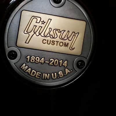 Gibson Les Paul Custom Shop Toggle Switch Cover Back Plate- 1894-2014 *2014- R4 R5 R6 R7 R8 R9 R0 image 4