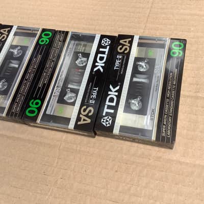 5 x TDK SA 90 Vintage Audio Cassette Blank Tape New Sealed Made in Japan Type II image 5