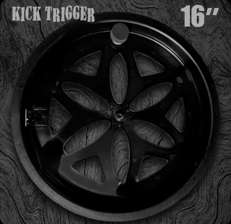 16” KICKTrigger Electronic Plate Tray w Foam for Roland Alesis Acoustic Bass Drum image 1