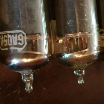 RCA Matched Pair (2) 6AQ5 beam power tNOS AT1000 TESTED Vacuum Tube 6AQ5A 1946-1974 image 8