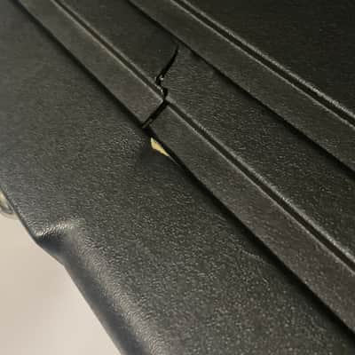 1990's Japan Era Ibanez Black Molded RG Series Hardshell Electric Guitar Case image 8