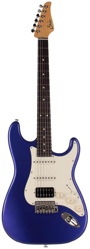 Suhr Classic S Classic HSS with Rosewood Fretboard 2018 - Present - Indigo Metallic image 1